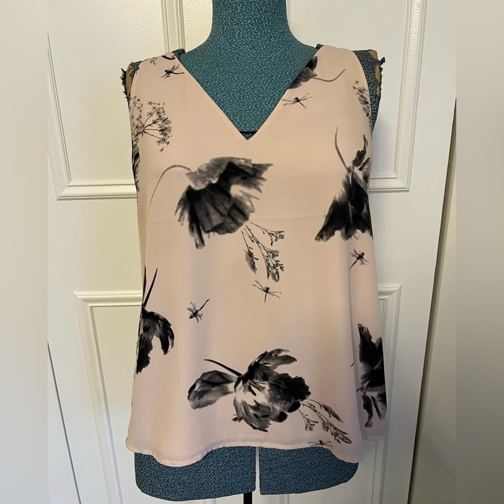 Express floral tank top